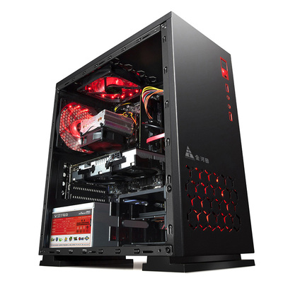 A3-高端i7臺式電腦GTX1050獨顯高配DIY組裝機全套整機,游戲設計電腦