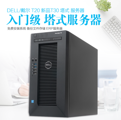 戴爾Dell T30 塔式文件存儲(chǔ)數(shù)據(jù)庫(kù)ERP服務(wù)器主機(jī)電腦志強(qiáng)E3 替T20